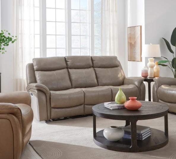 Grant Zero Gravity Power Reclining Sofa (Sand)