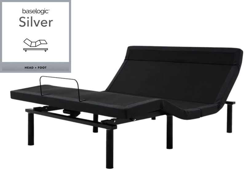 baselogic™ Silver Adjustable Base by Serta