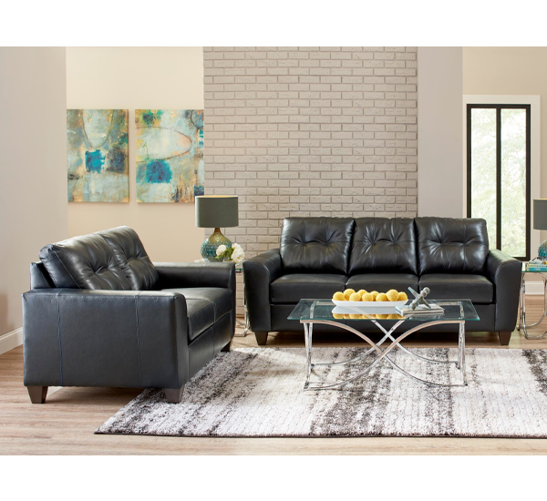 Soft Touch Onyx Loveseat
