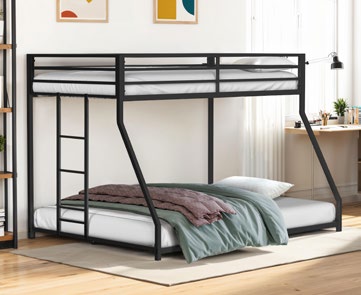 Rothwell Twin/Full Metal Bunk Bed