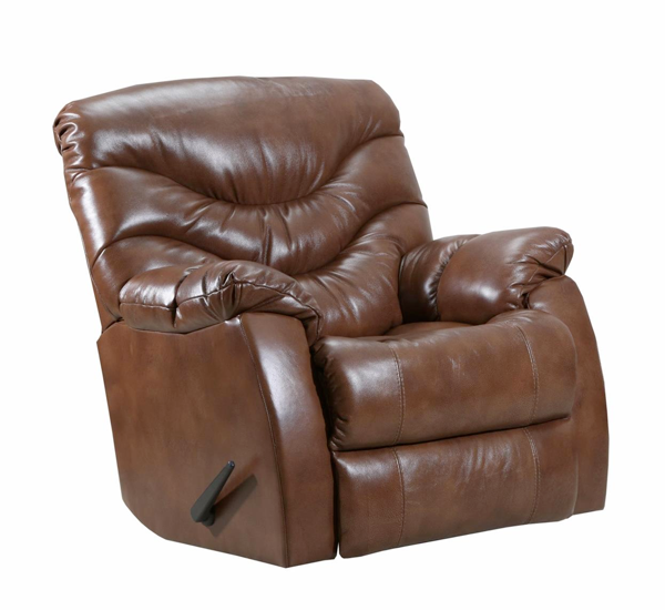 Yellowstone Tobacco Leather Recliner
