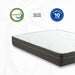 10” Hybrid Full Mattress, Cooling Gel Infused Memory Foam Made in USA. CertiPUR-US Certified | lowrysfurniturestore