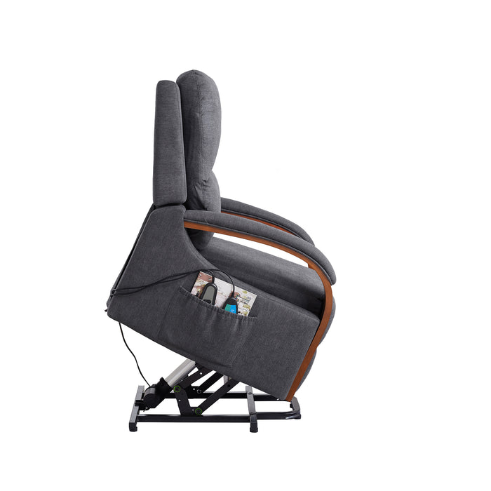 Lift Chair Gray with Message and Heat