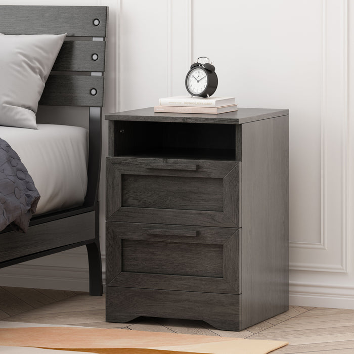 Delaney 2-Drawer Nightstand