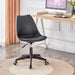 Modern family black Office chair, adjustable 360 ° swivel chair engineering plastic armless swivel computer chair | lowrysfurniturestore