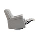Gray Swivel Recliner Chair 360 Degree Swivel Manual | lowrysfurniturestore