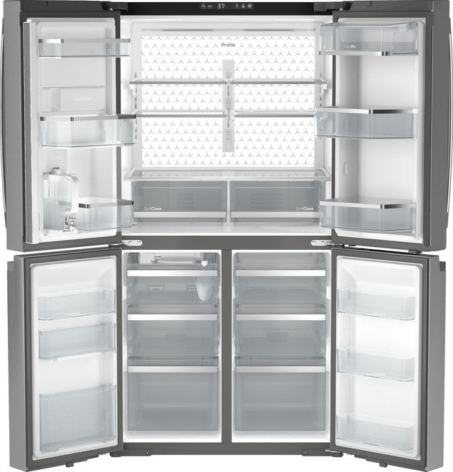 GE Profile ENERGY STAR 28.3 Cu. Ft. 4 Door Refrigerator  Dual Auto Pitcher