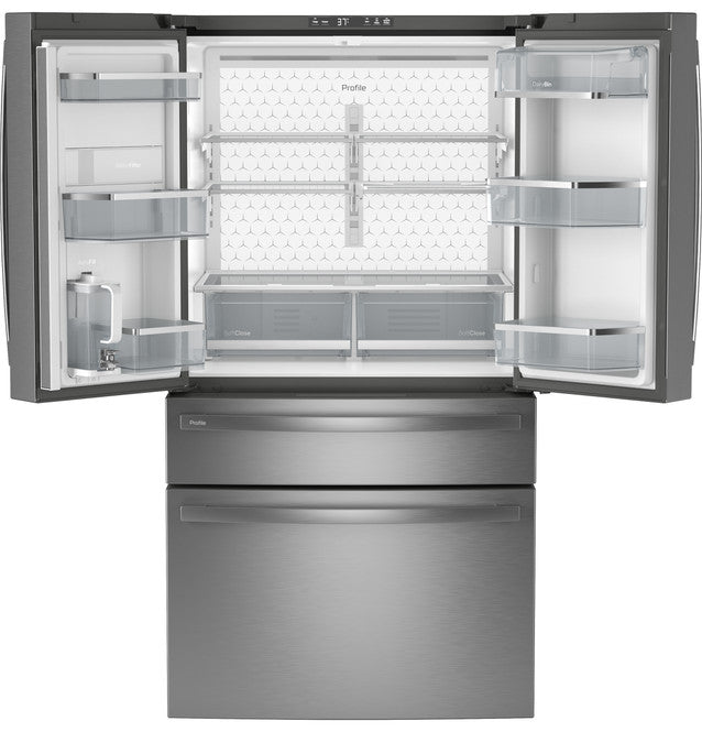 GE ENERGY STAR 28.7 Cu. Ft. Smart 4-Door French Door Refrigerator with Dual Dispense AutoFill Pitcher