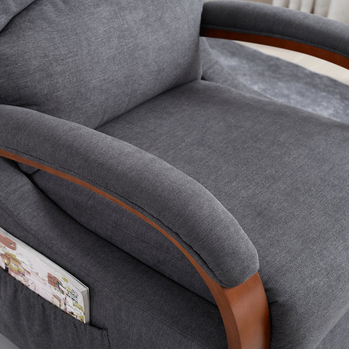 Lift Chair Gray with Message and Heat