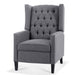 Wide Manual Wing Chair Recliner 27.16" lowrysfurniturestore