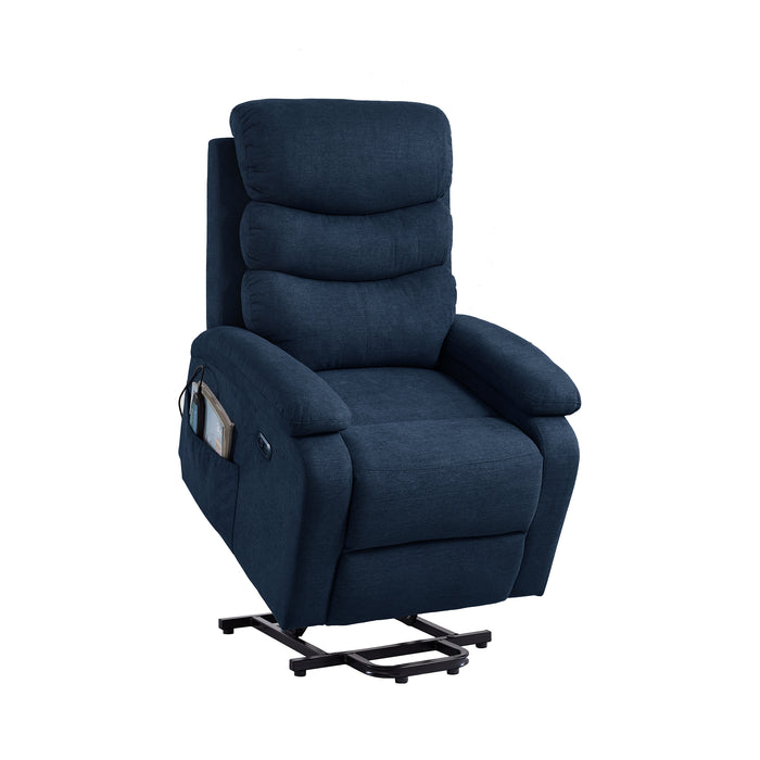 Lift Chair Blue with Message and Heat