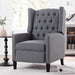 Wide Manual Wing Chair Recliner 27.16" lowrysfurniturestore