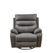 Liyasi Dual OKIN Motor Rocking and 240 Degree Swivel Single Sofa Seat recliner Chair Infinite Position ,Head rest with power function | lowrysfurniturestore