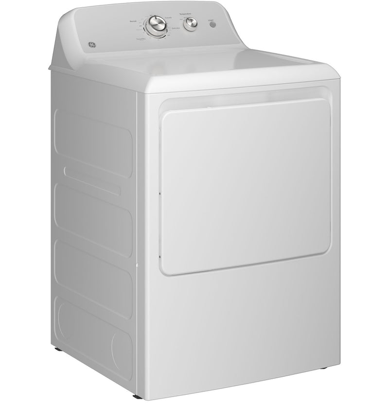 GE 7.2 cu. ft. Capacity Electric Dryer with Up To 120 ft Venting and Reversible Door