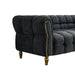 87" Dark Gray Modern Boucle Upholstery Fabric Sofa for Living Room | lowrysfurniturestore