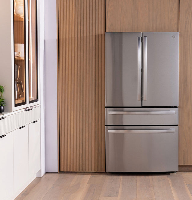 GE ENERGY STAR 28.7 Cu. Ft. Smart 4-Door French Door Refrigerator with Dual Dispense AutoFill Pitcher