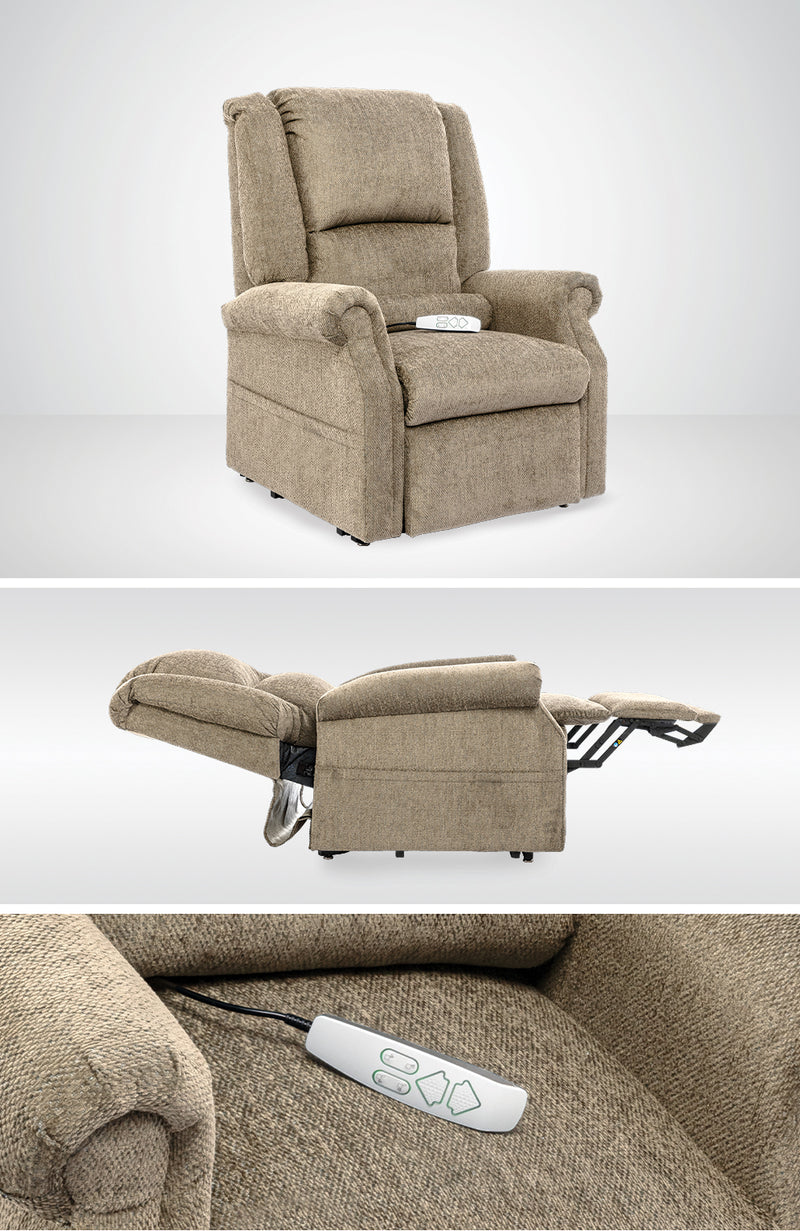 Wheat Attain Power Lift Recliner