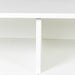 White modern minimalist TV cabinet 80 inch TV stand, open locker Living Room Bedroom