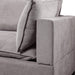 Madison Light Gray Fabric 8 Piece Modular Sectional Sofa Chaise | lowrysfurniturestore