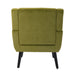 Devan Modern Soft Olive Green Velvet Accent Chair lowrysfurniturestore