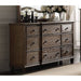 Baudouin Dresser in Weathered Oak 26115 | lowrysfurniturestore