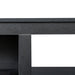 Living room TV stand furniture with 6 storage compartments and 1 shelf cabinet, high-quality particle board