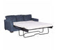 Allure Navy Sleeper Sofa