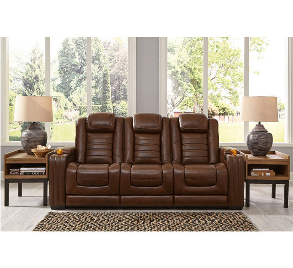 Backtrack Chocolate Power Sofa