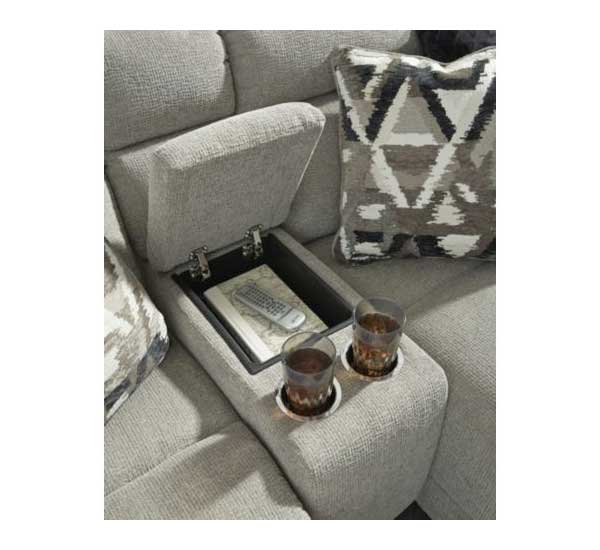 Colleyville 7pc Stone Power Sectional
