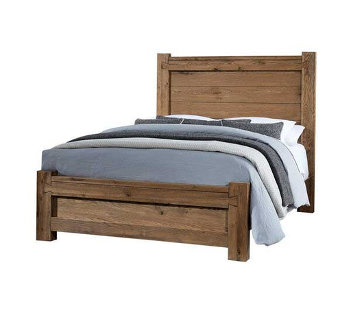 Dovetail Natural Bed- with Poster Footboard