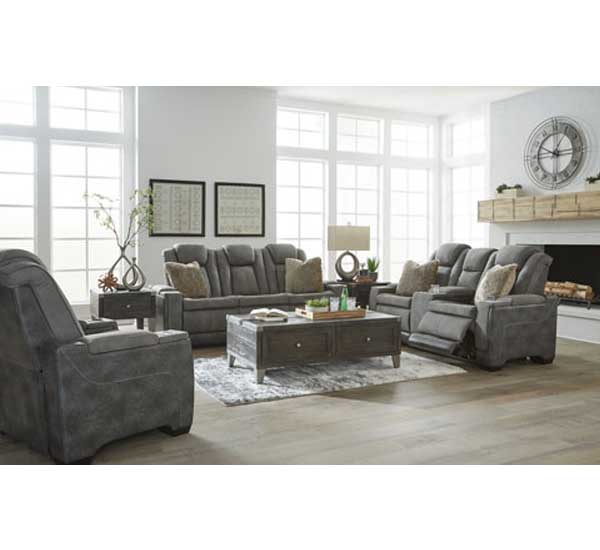 Durapella Platinum Power Loveseat