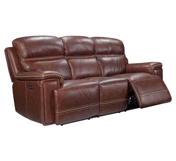 Fresno Leather Power Sofa