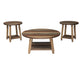 Raebecki 3pc Table Set