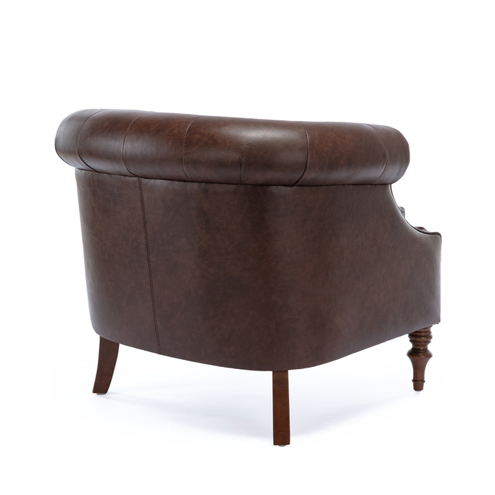 Ophelia Button Tufted Accent Chair