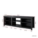 Living room TV stand furniture with 6 storage compartments and 1 shelf cabinet, high-quality particle board