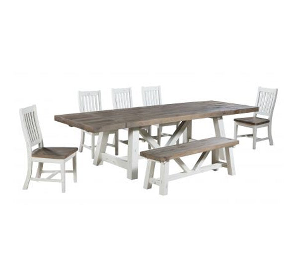 Chester 10pc Dining Set with Extensions