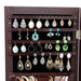 Fashion Simple Jewelry Storage Mirror Cabinet Can Be Hung On The Door Or Wall | lowrysfurniturestore
