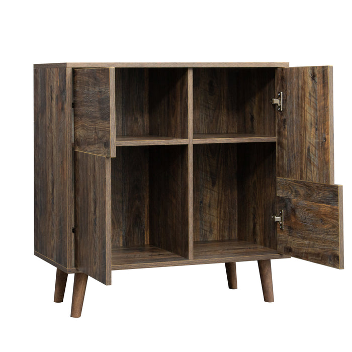 Sideboard, with four storage spaces, restaurant sideboard, entrance channel basement, bedroom and living room，espresso