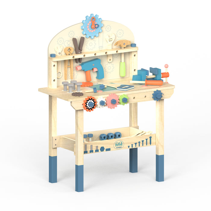 Classic Workbench for Kids, Great Gift for Christmas, Birthday and Party,Tool Bench Playset