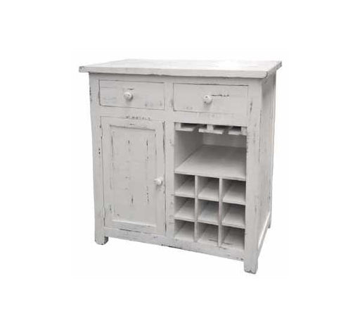 Loft White Wine Cabinet