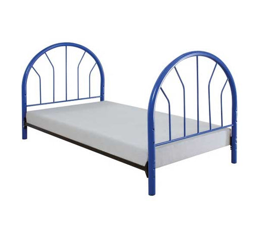 Silhouette Blue Twin Bed Frame