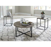 Wadeworth Table Set 3pc lowrysfurniturestore